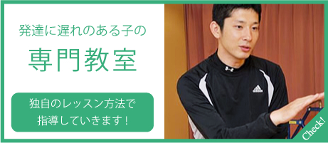 発達に遅れのある子の専門教室:独自のレッスン方法で指導していきます!
